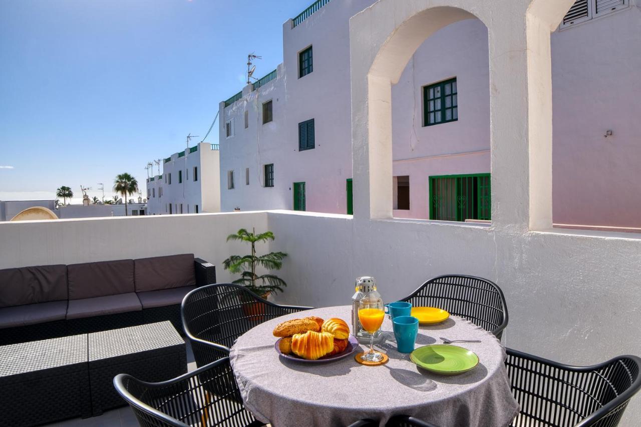 Вилла Sea Waves Lanzarote 500M From Playa Grande Big Terrace And Pool Пуэрто дель Кармен Экстерьер фото